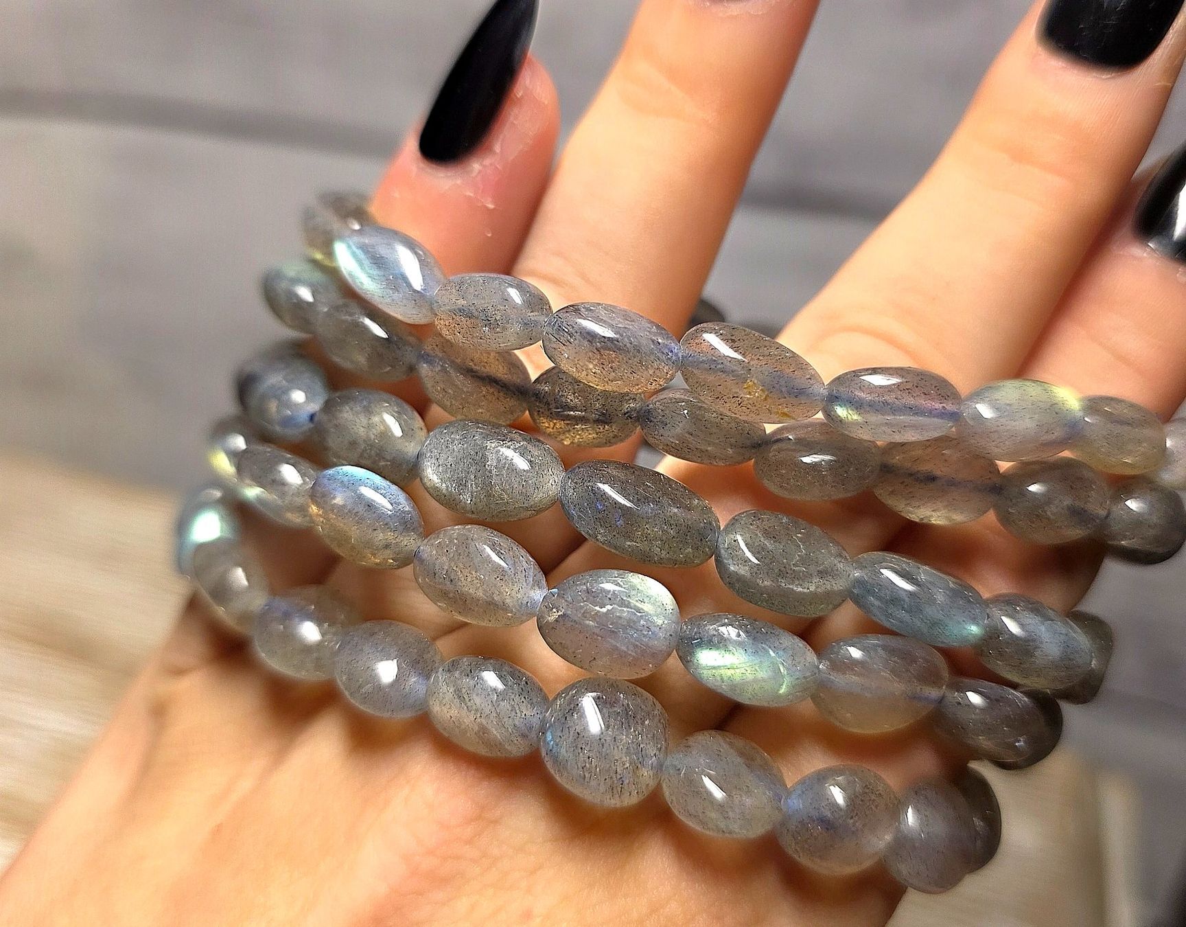 Minerali & Pietre curative: Labradorit Armband – Nuovo e nell'imballaggio originale da Matzingen venduto da Shay_Crystalz 1