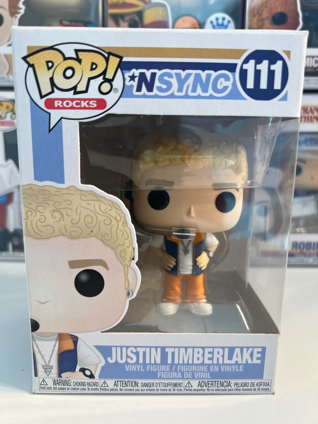 Funko Statuette: Funko POP! Rocks NSYNC Justin Timberlake – Usato da Le Mouret venduto da perfectbijou