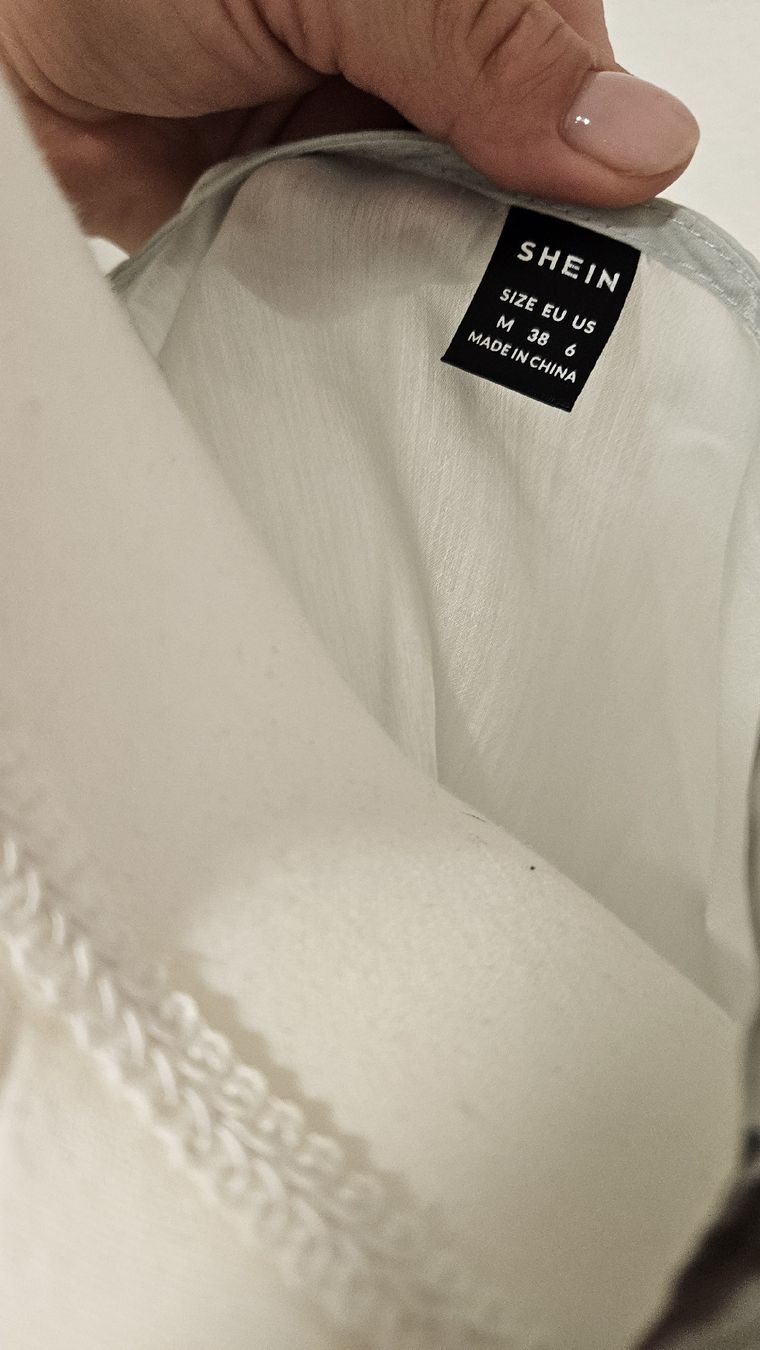 Top: Shirt Bluse 3/4 Arm Shein Gr. M – Nuovo (secondo la descrizione) da Schaan venduto da car_wrv2 5