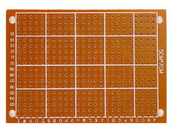 Arduino Componenti elettronici: 4x PCB Platinen Stripboard Veroboard 5x7 cm – Nuovo e nell'imballaggio originale da Münsterlingen venduto da Swissetronic