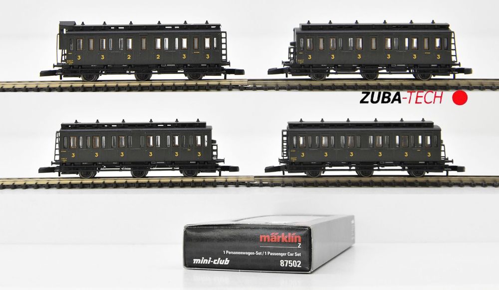 Marklin mini club Z 8125 Set 3 wagons 'les vins de France' A
