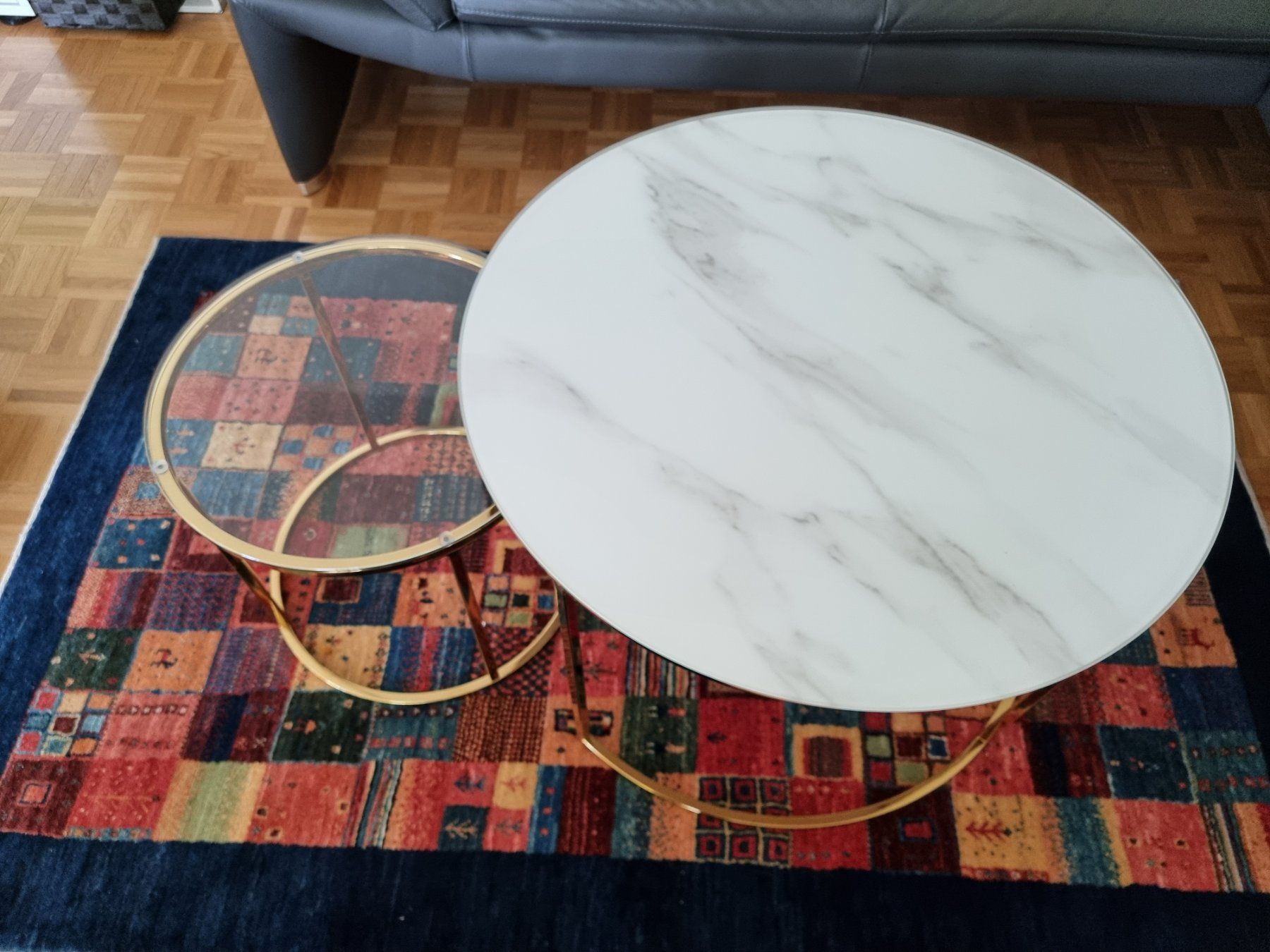 Set de table et chaises: Couchtisch (2er Set) – D'occasion à Fribourg par m-a18 1