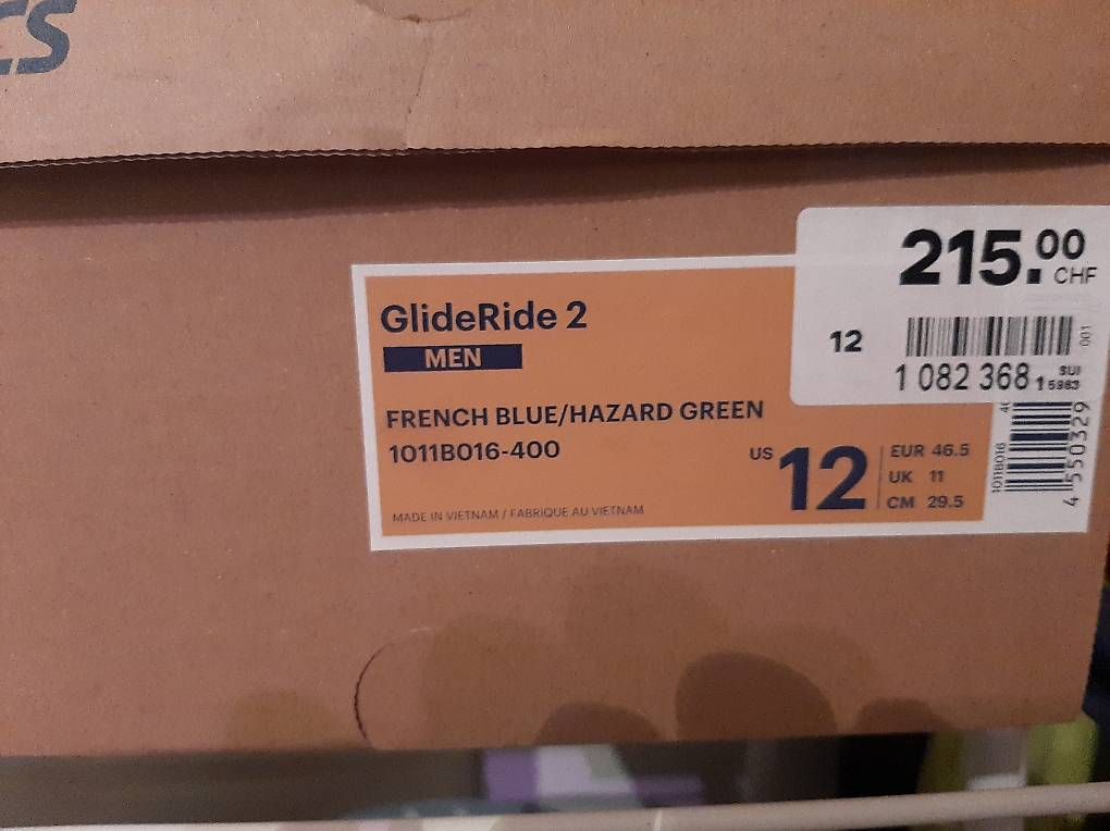 Scarpe da uomo: Asics Glideride 2 - homme – Usato da Montet (Glâne) venduto da cabar 1