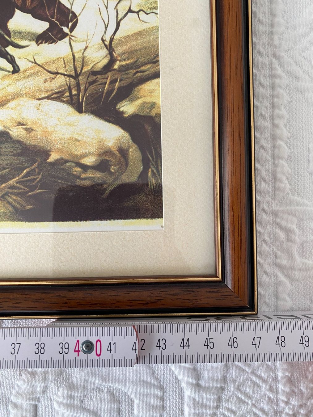 Foto & Immagini: Jagdbild - Kunstdruck "Bärenjagd" – Difettoso da Gerolfingen venduto da Regenbogen88 1