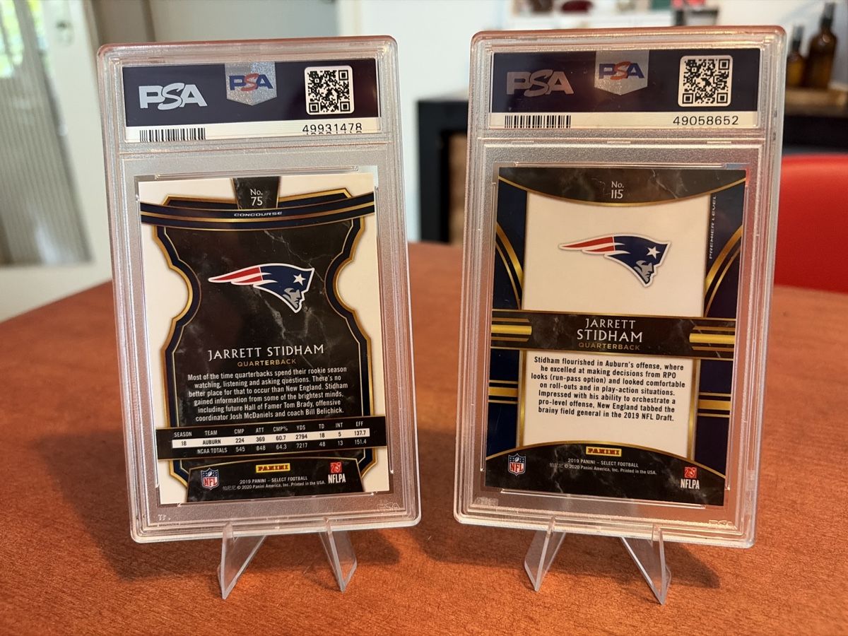 NFL Carte collezionabili: 2 NFL Karten - Jarrett Stidham - PSA9+PSA10 – Usato da Bern venduto da sam_25hm 1
