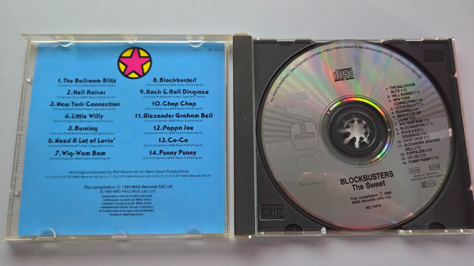 CDs: CD The Sweet - Blockbusters – D'occasion à Schaffhausen par Kellerrassel 1