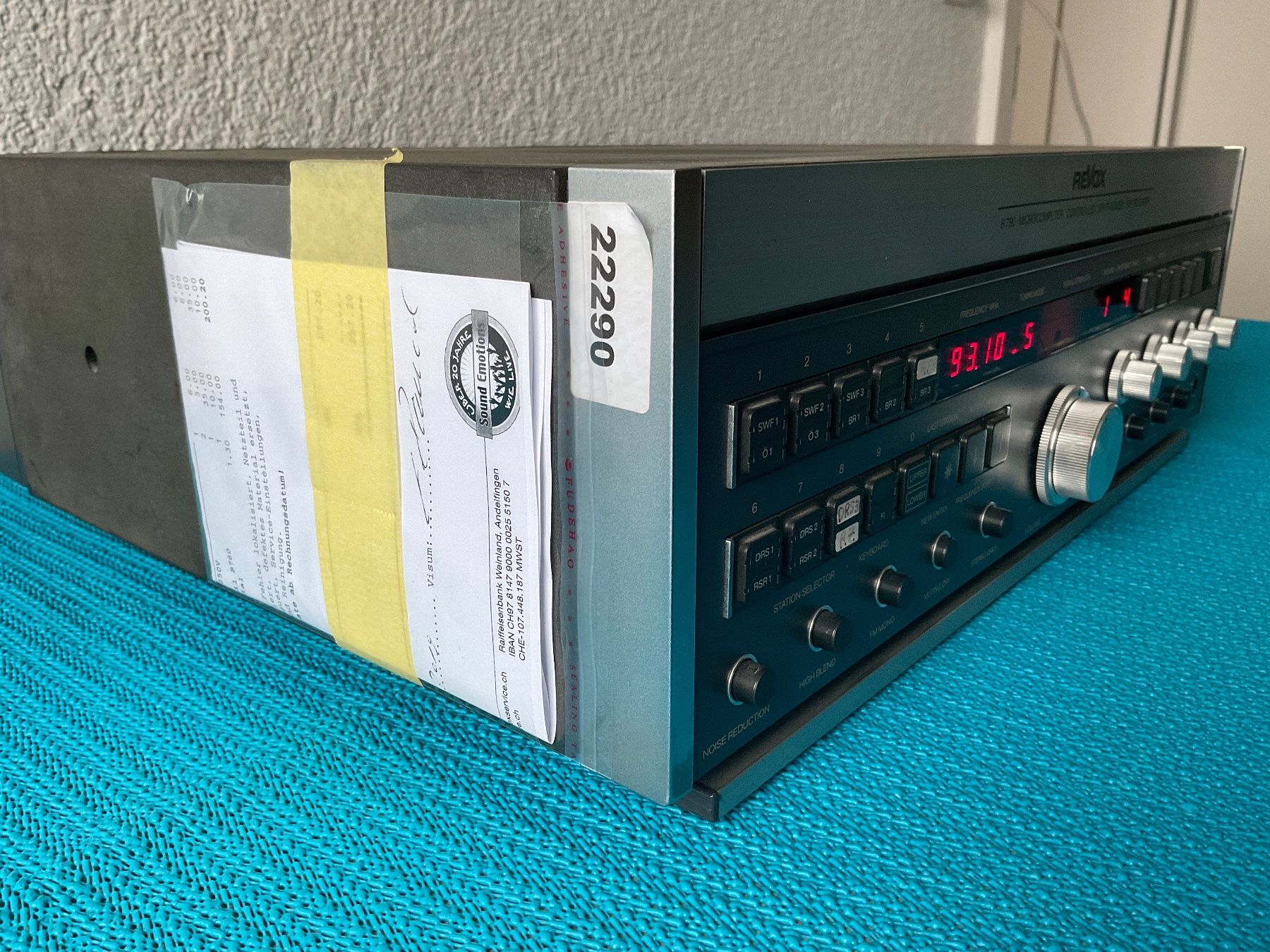 Revox Ricevitori: Revox B 780 FM Receiver – Usato da Langenthal venduto da RronJora