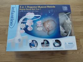 Infantino 3in1 Projektor Spieluhr Mobile 