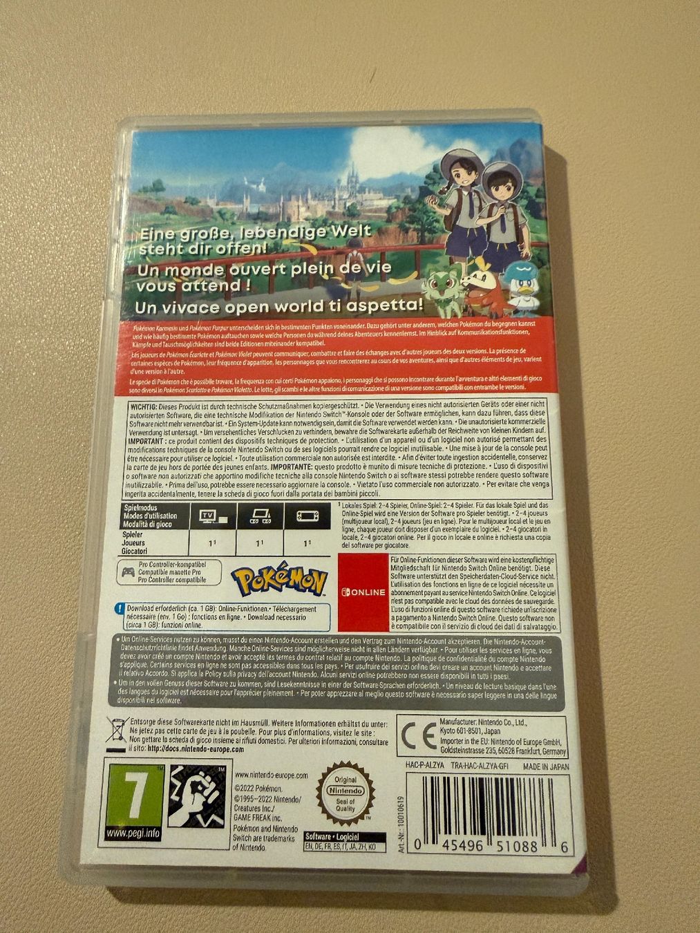 Giochi: Pokémon Purpur - Nintendo Switch – Usato da Montagnola venduto da mattbert86 2