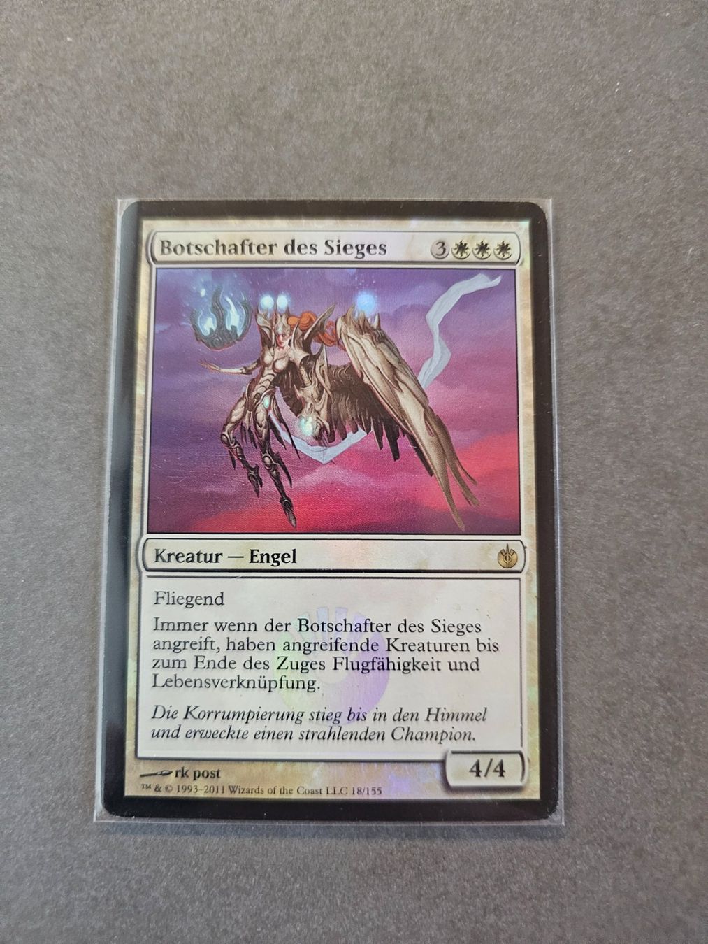 Magic The Gathering Carte collezionabili: Magic the Gathering: Botschafter des Sieges foil – Nuovo (secondo la descrizione) da Läufelfingen venduto da struuub92