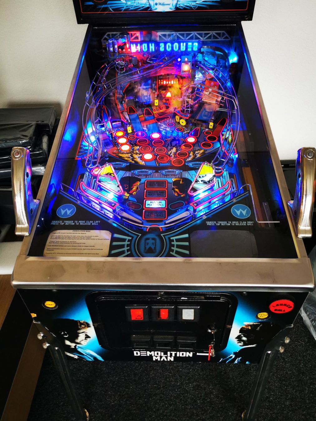 Williams Flipper: Demolition Man On Steroids Weltweit 13 Exemplare – Usato da Bellmund venduto da nikitanikita 2