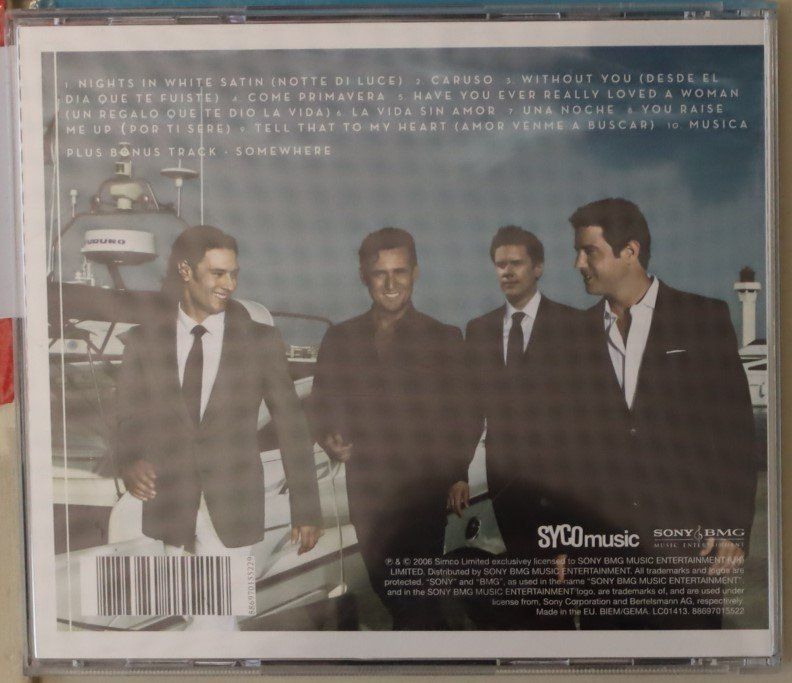 CDs: Il Divo – Siempre – D'occasion à Luzern par CONTENTI 2