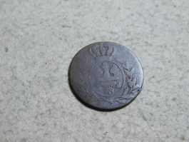 1 Groschen 1816/1817, Gross-Hzgt. Posen, Kupfer, schön
