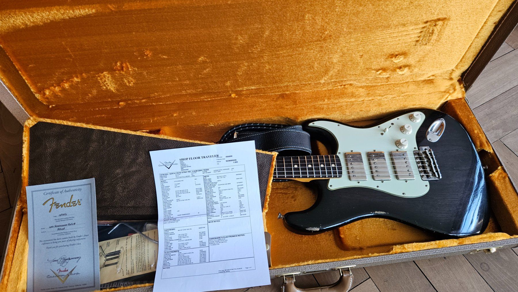 Fender Strumenti musicali: Fender Stratocaster Custom Shop Limited 1960 – Usato da pieterlen venduto da AntonelloGuitars 7