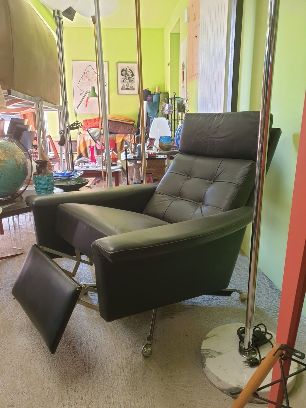 Sessel: MCM Chef Sessel Black Leather – Gebraucht aus rebstein von spacy73 5