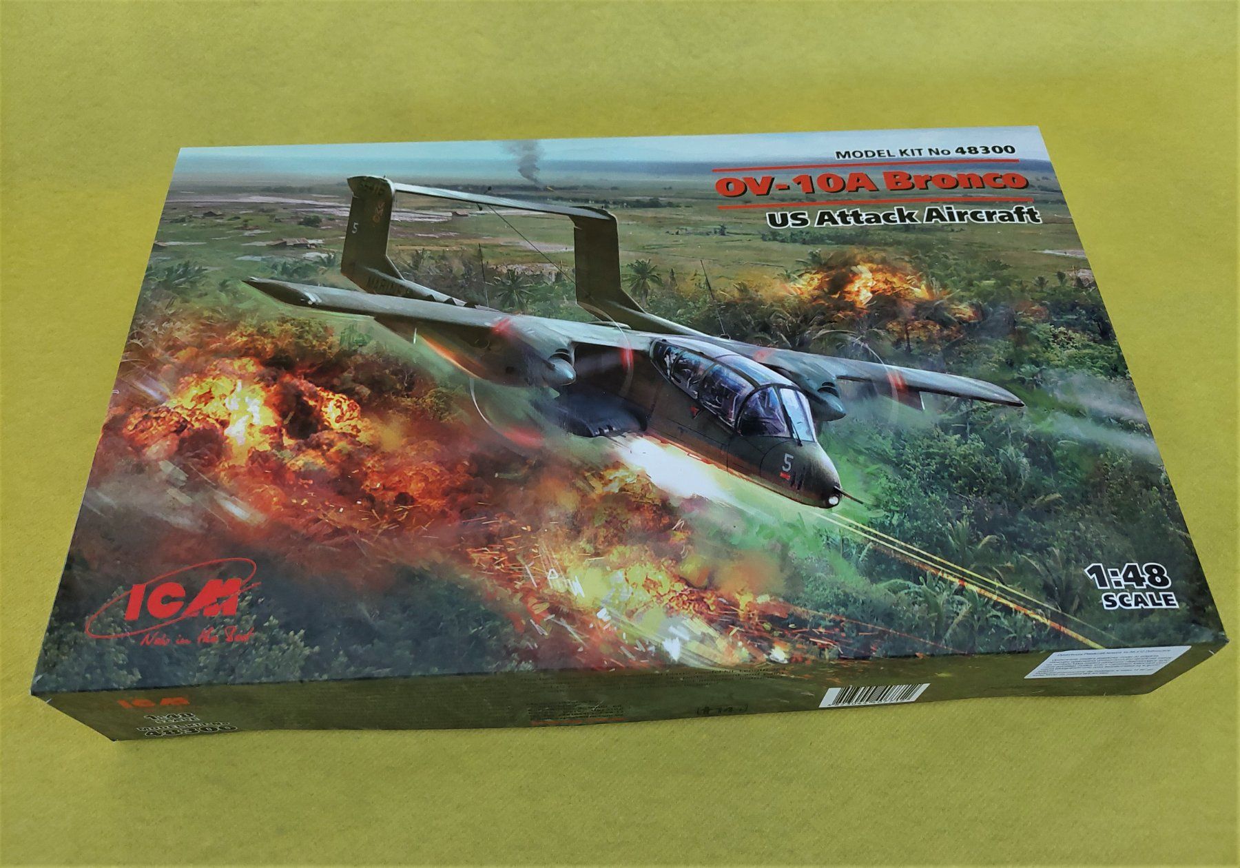 Kits de montage: 1:48 ICM 48300 OV-10A Bronco – Neuf avec emballage d'origine à Igis par magneto_hg