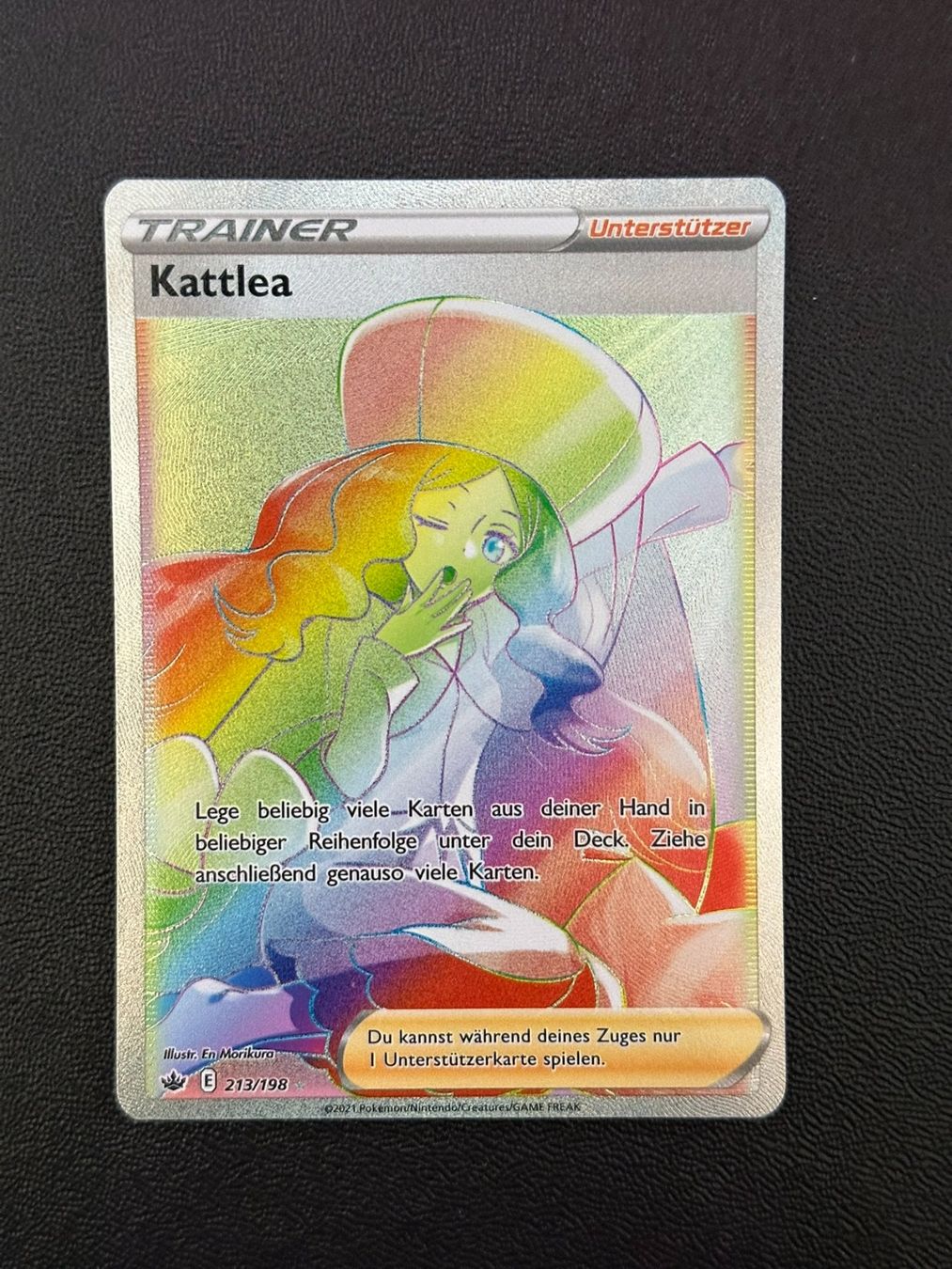 Pokémon Carte collezionabili: Kattlea Chilling Reign 213/198 DE – Usato da Felben-Wellhausen venduto da Collectorama_GmbH
