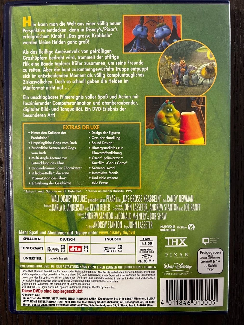 Tutti i DVDs: Das grosse Krabbeln – Usato da Zürich venduto da FilmFreunde 1