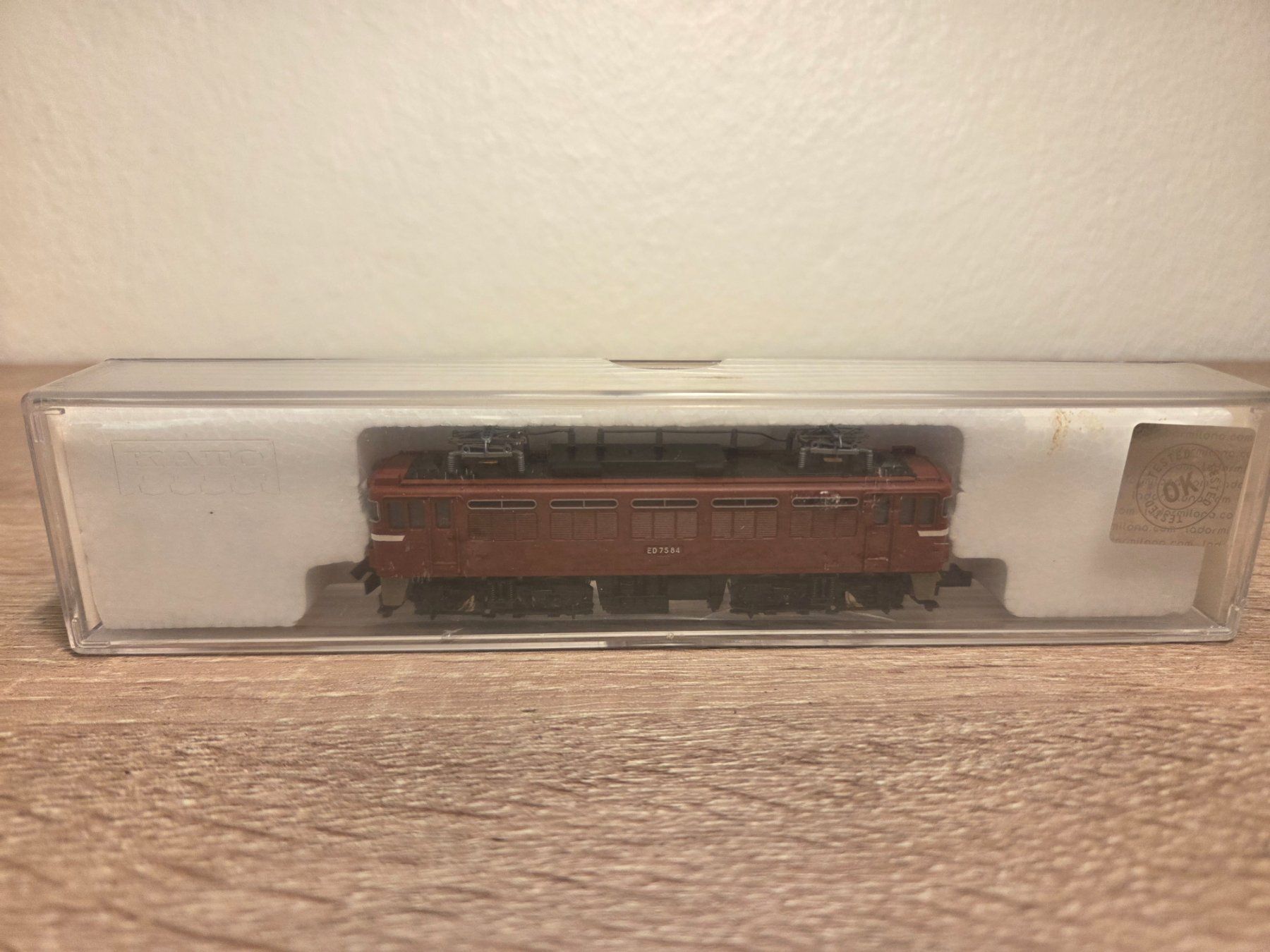 Kato Modellini di ferrovie: Kato N 309-M-2 E-Lok ED75 J.N.R – Usato da St-Aubin-Sauges venduto da Lo_Go 6