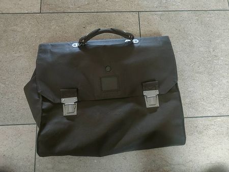 Borsa vintage militare svizzera robusta e resistente