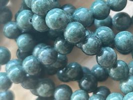 Strang echte dark Jade beads 8 mm