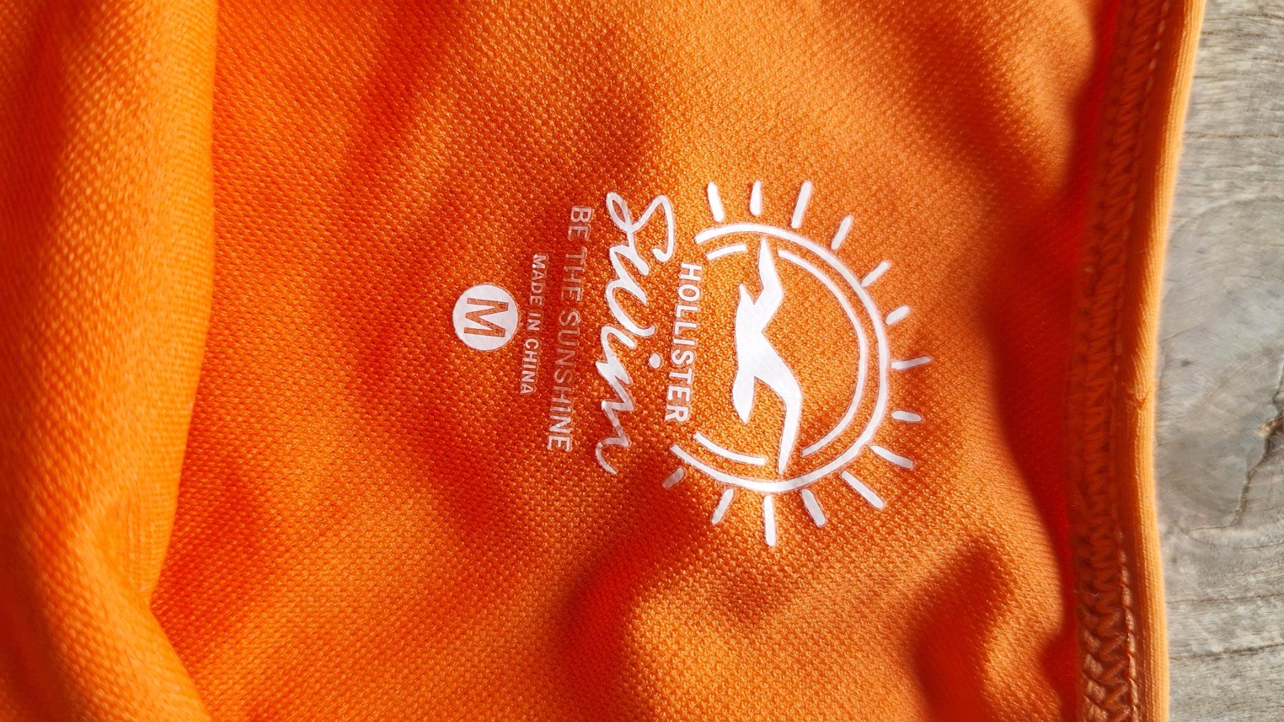 Hollister Maillots de bain & Bikinis: Bikini Hollister M orange Push-up Raffung – Neuf (Voir description) à Rüti ZH par la-93 3