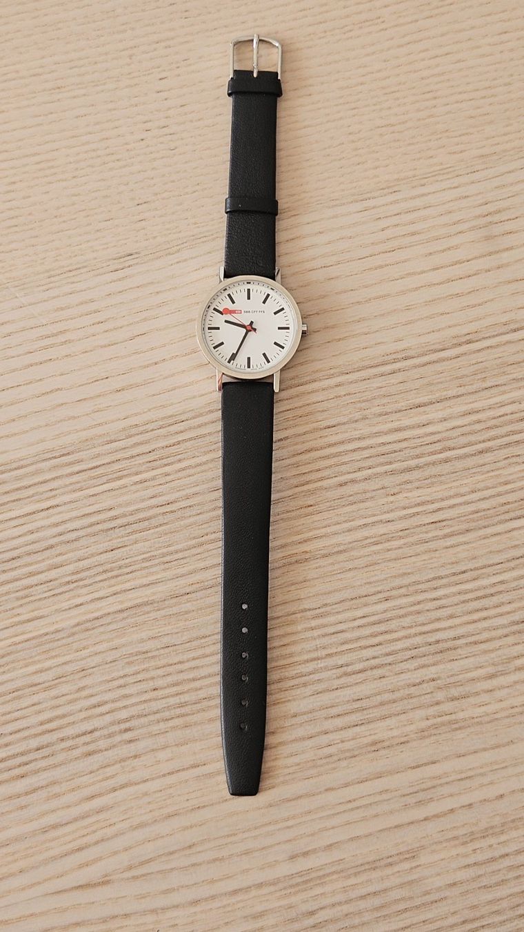 Mondaine Orologi: Mondaine SBB CFF Armbanduhr – Usato da Cormondrèche venduto da ohawa 1