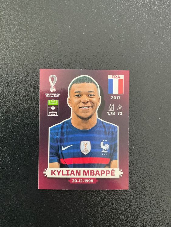 Panini Wm 2022 Fra 19 Kylian Mbappe Kaufen Auf Ricardo