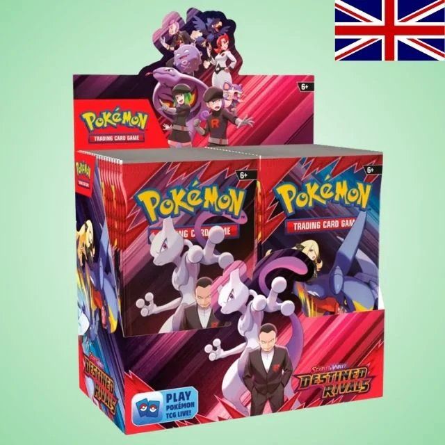 Pokémon Carte collezionabili: Pokemon Destined Rivals Booster – Nuovo e nell'imballaggio originale da Hohentannen venduto da MagmaCollectibles
