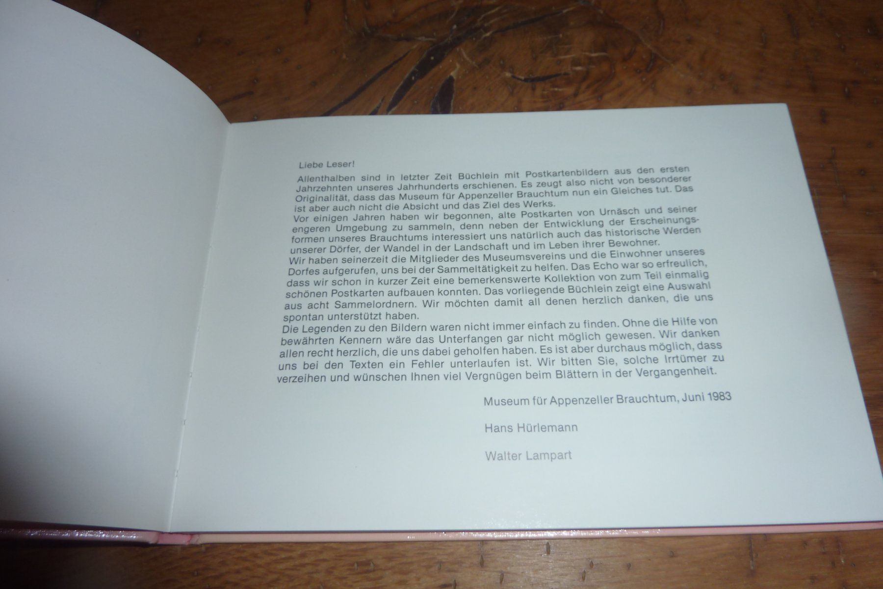 Libri: Buch, Appenzeller Brauchtum, Ansichtskarten, 1983,Hardcover – Usato da Lausen venduto da akira003 2
