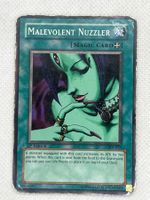 Yu-Gi-Oh Malevolent Nuzzler Magic Card 1st Edition
