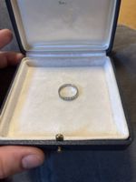 Edler Damenring, Silber 800 Grösse 52