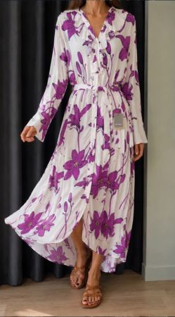 Maxi Hemdblusenkleid von Mos Mosh, Gr.S (38), neu