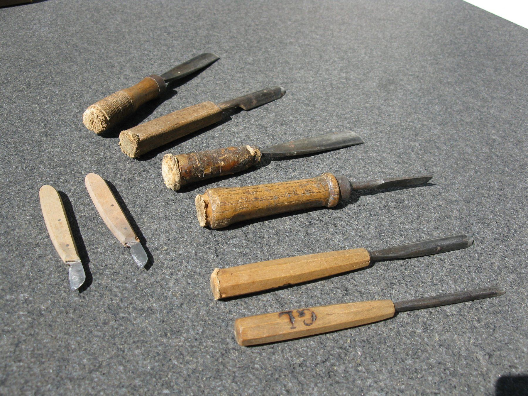 Tous les outils: Schnitzmesser und Hohlmesser – D'occasion à Hittnau par Mares8335 3