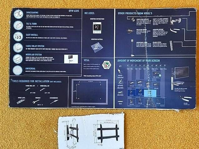 Supporti a parete: TV Wandhalterung Vogel's – Usato da Winterthur venduto da Peschelein 2