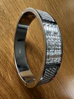 Bracelet Manchette Argenté avec Cristaux Swarovski✨ (57)