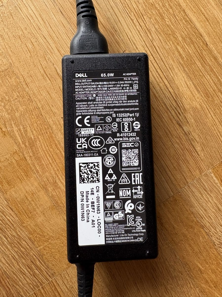 Dell Ladegerät: Chargeur ordinateur portable Dell 65W – Gebraucht aus Fribourg von bappenzell 2
