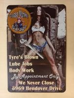 Grease Monkey Garage Blechschild