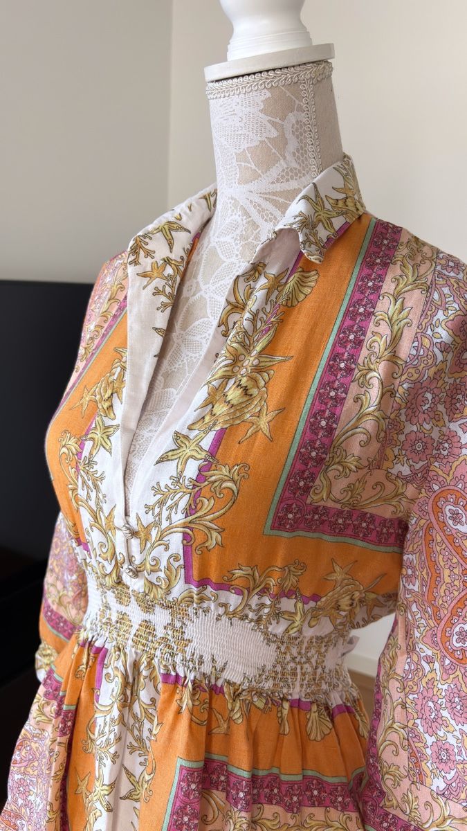 Maje Vestiti: Make 100% Leinen Kleid Grösse S – Usato da Ramsen venduto da Myclothesforu