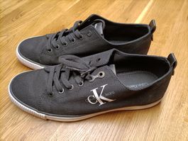 Calvin Klein Sneakers Stoff, schwarz, Grösse 43