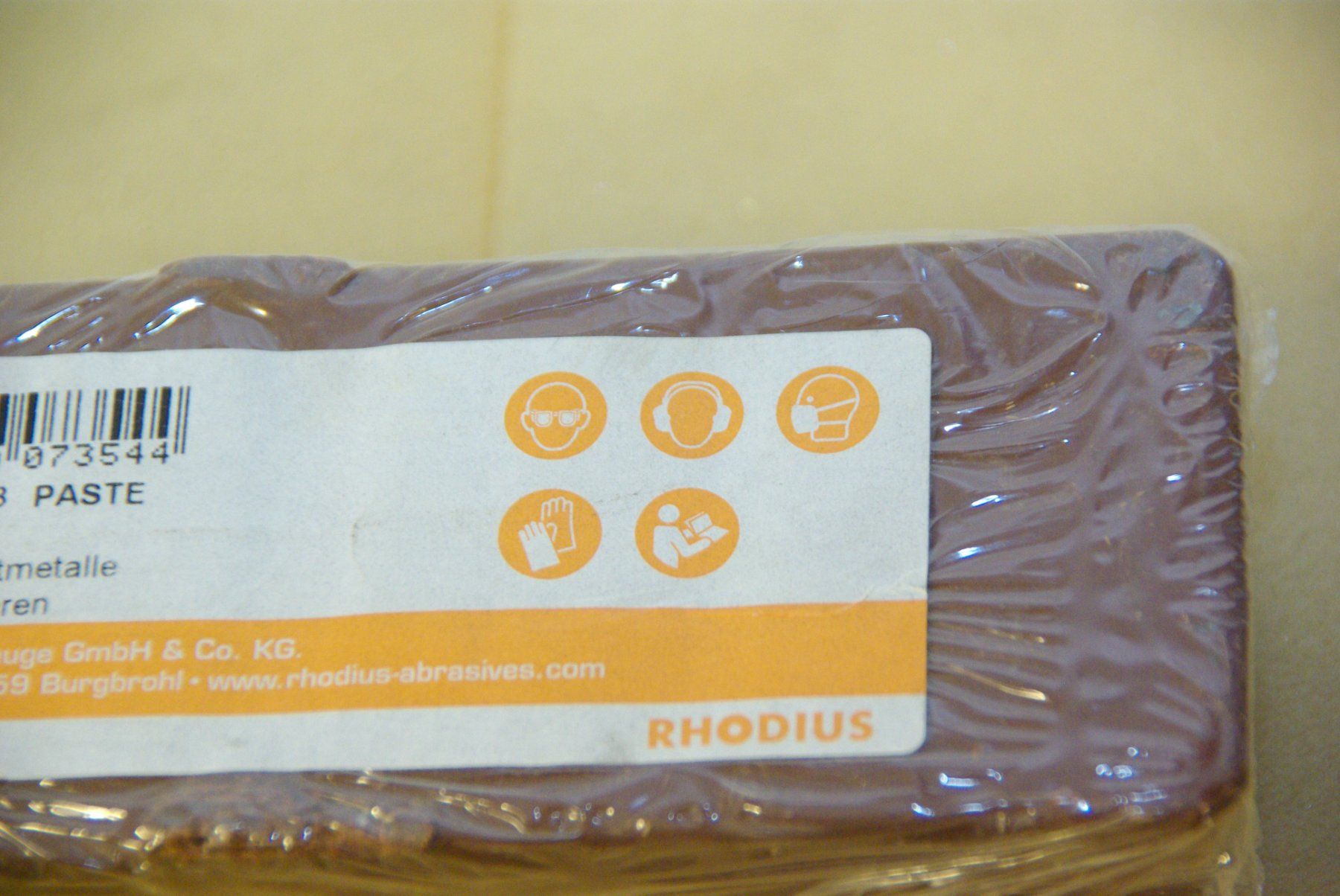 Pflegeprodukte: Polierpaste braun von PHODIUS - 353068 - OVP – Neu und originalverpackt aus Herisau von Cevianer1844 2