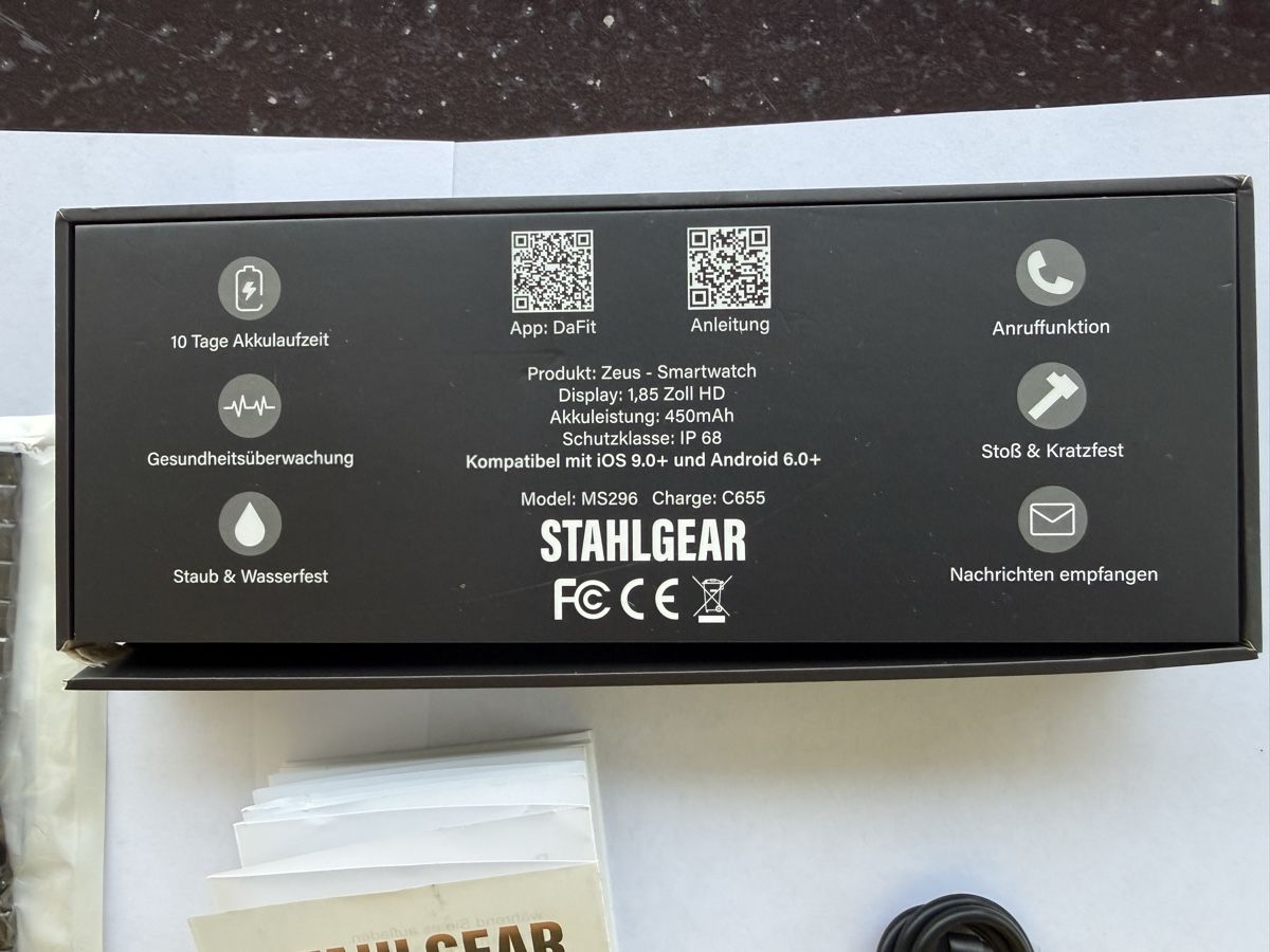 Smartwatch: Smartwatch STAHLGEAR Thor 3.0 GPS – Nuovo e nell'imballaggio originale da Gelfingen venduto da zaechu 2