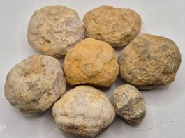LOT Geschlossene Quarz Geode aus Midelt in Marokko 1Kg!(5)