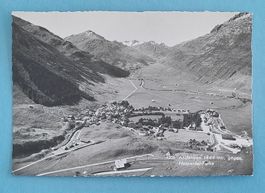 Andermatt gegen Hospental - Bahnhof - Furka-Oberalp Bahn