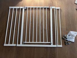 Absperrgitter für Baby/Kind weiss