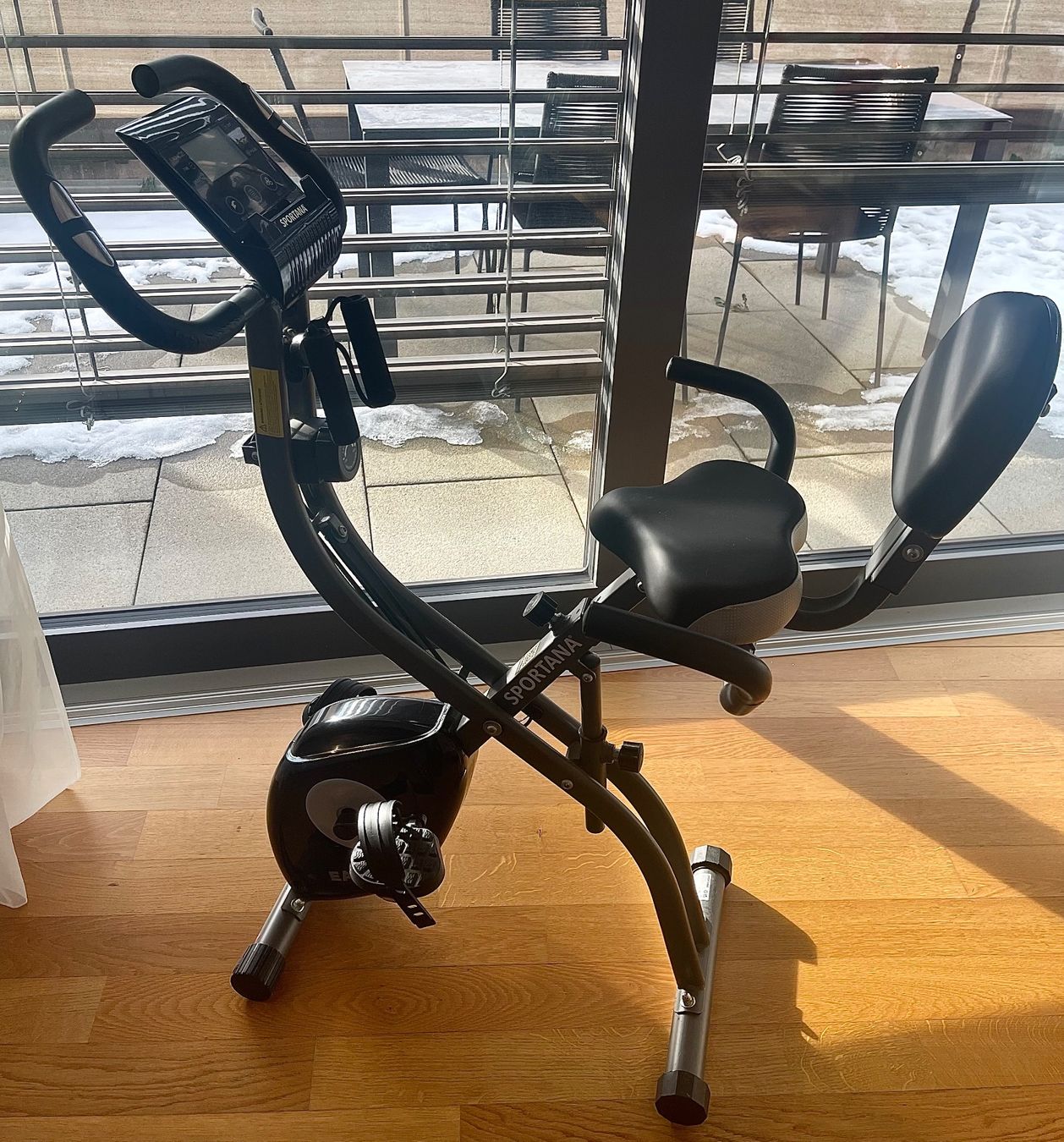 Sportana Heimtrainer Fahrrad Eagle 3 klappbar Pulssensoren (Gebraucht) in  Wdenswil fr CHF 50  nur Abholung auf Ricardo kaufen