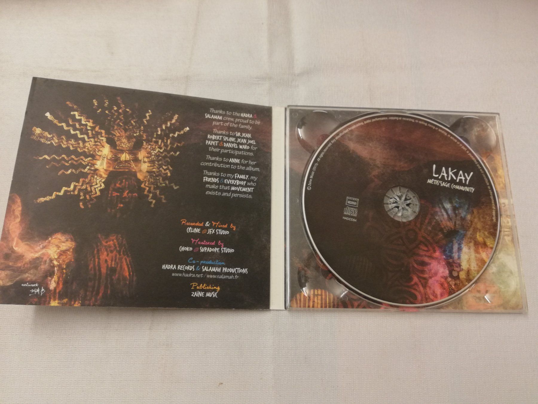CD: LAKAY - METIS'SAGE COMMUNITY – Usato da Bern venduto da Vinylsound.ch 2