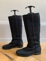 Hochwertige Navyboot Stiefel aus Wildleder