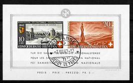 1942, B19, Block Pro Patria gestempelt 1.VIII.42 (15331)