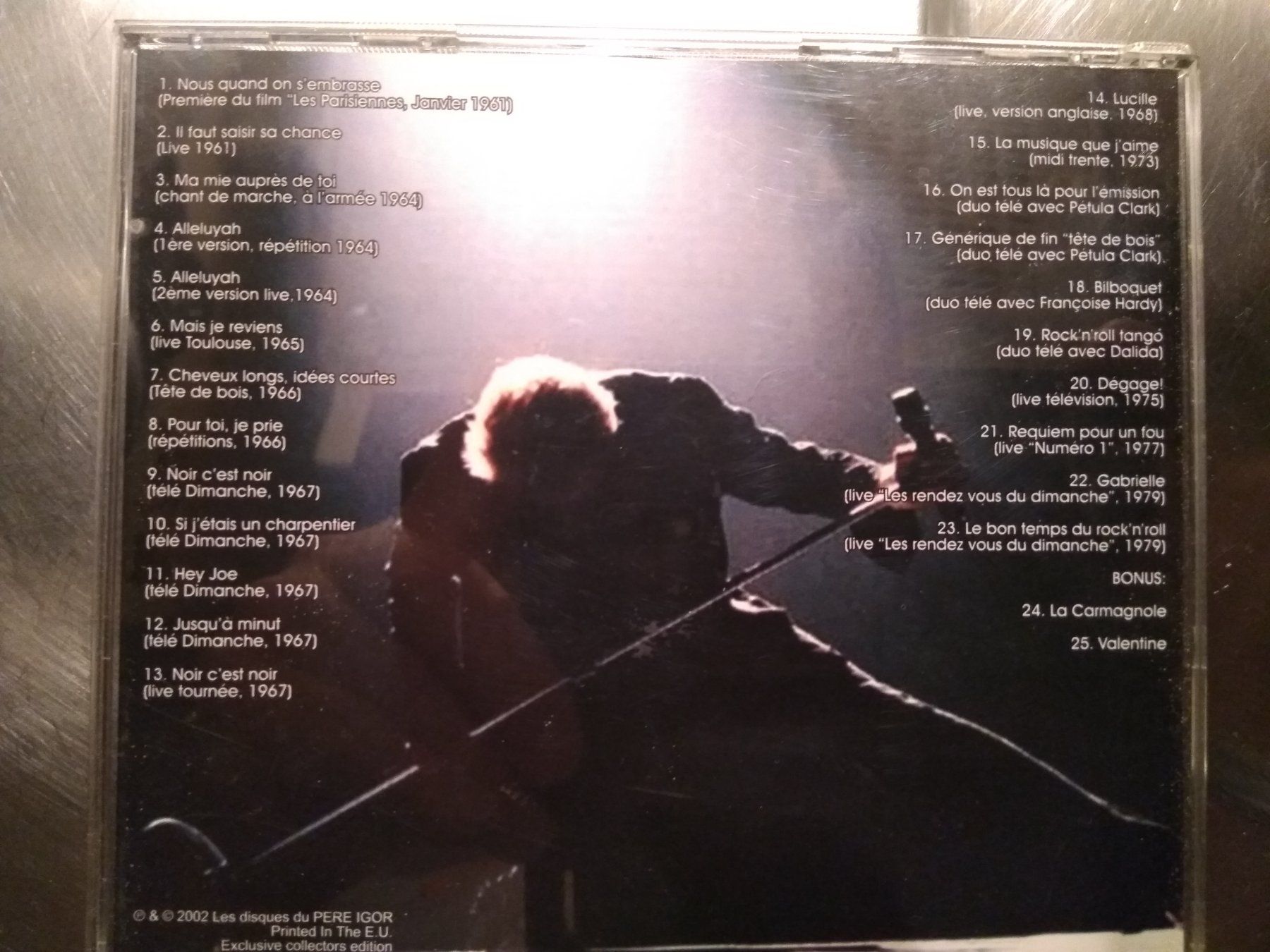 Tutti i DVDs: Pour Fan de Johnny Halliday – Nuovo e nell'imballaggio originale da Pompaples venduto da vab_s52h 8